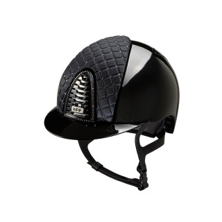 KEP Cromo 2.0 black polish, black frame with Silver Night Swarovski® Milano