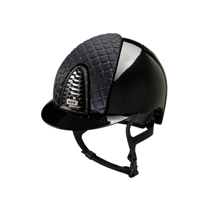 KEP Cromo 2.0 black polish, black frame with Silver Night Swarovski® Milano