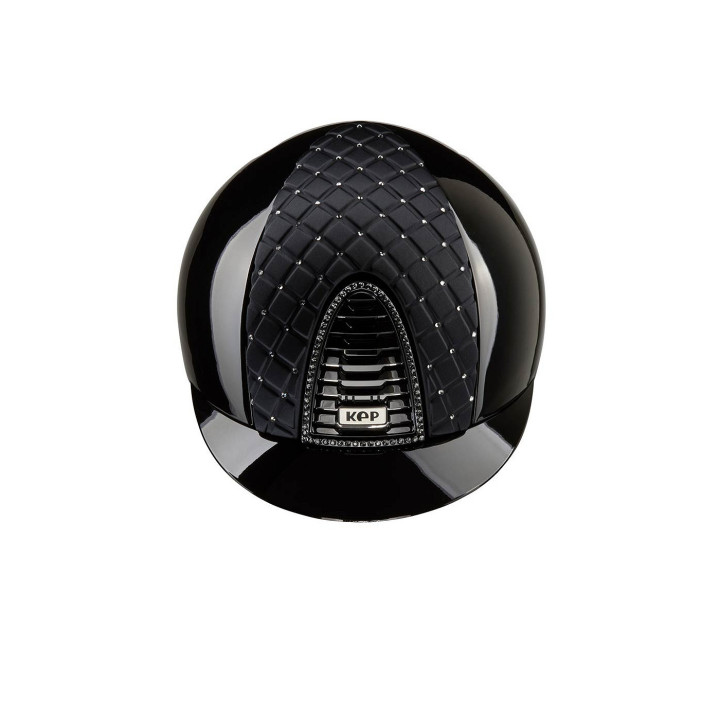 KEP Cromo 2.0 black polish, black frame with Silver Night Swarovski® Milano