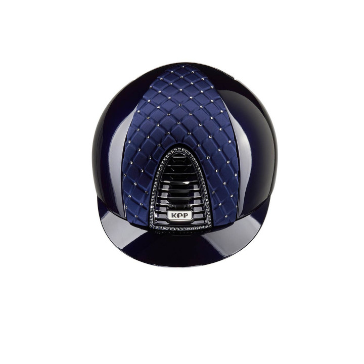 KEP Cromo 2.0 blue polish, blue frame with Silver Night Swarovski® Milano