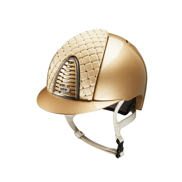 KEP Cromo 2.0 sand metal, sand frame with Silver Night Swarovski® Milano