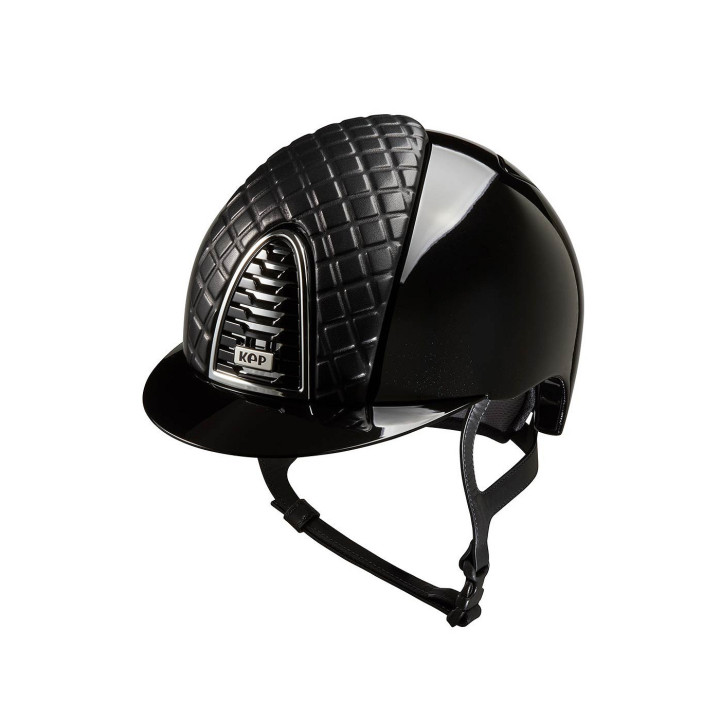 KEP Cromo 2.0 black polish, chrome frame and subgrid leather Milano