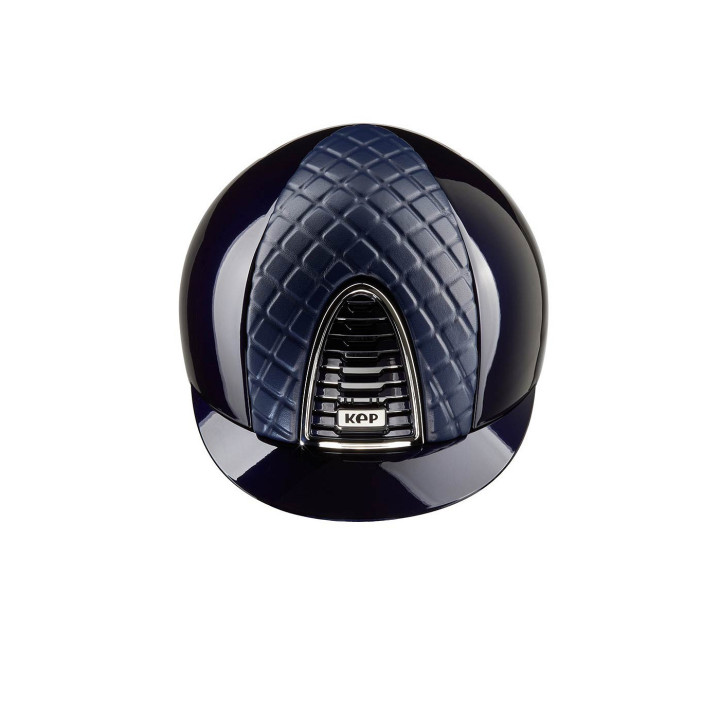 KEP Cromo 2.0 blue polish, chrome frame and subgrid leather Milano