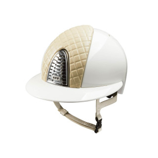 KEP Cromo 2.0 white polish, chrome ventilation leather Milano Polo