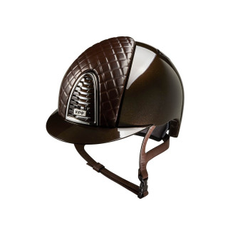 KEP Cromo 2.0 brown polish, chrome frame and subgrid leather Milano