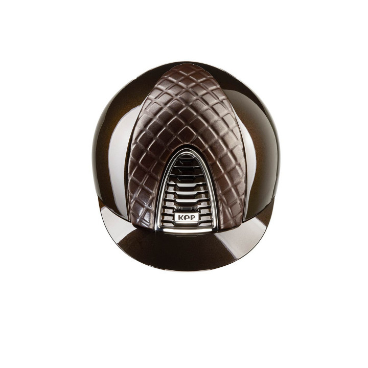 KEP Cromo 2.0 brown polish, chrome frame and subgrid leather Milano