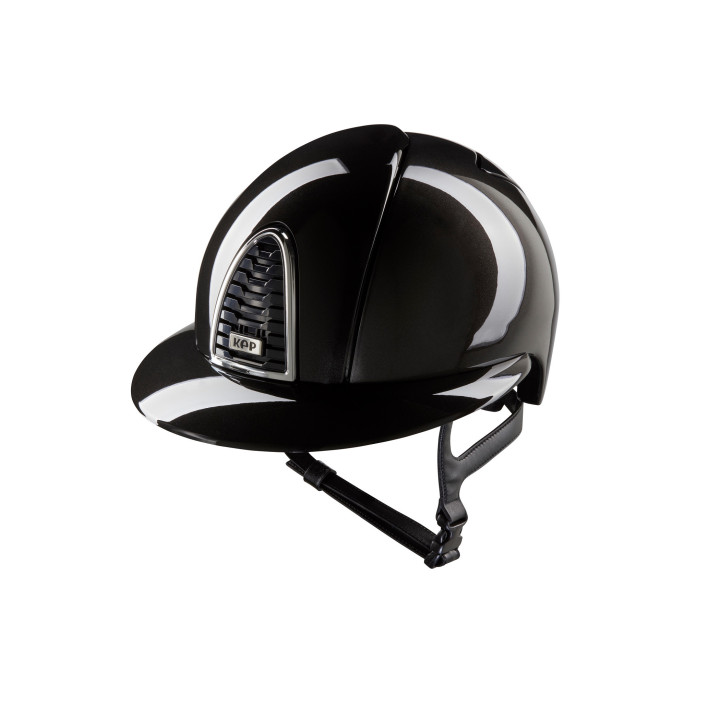 KEP Cromo 2.0 Shine Front and rear shine black Polo visor