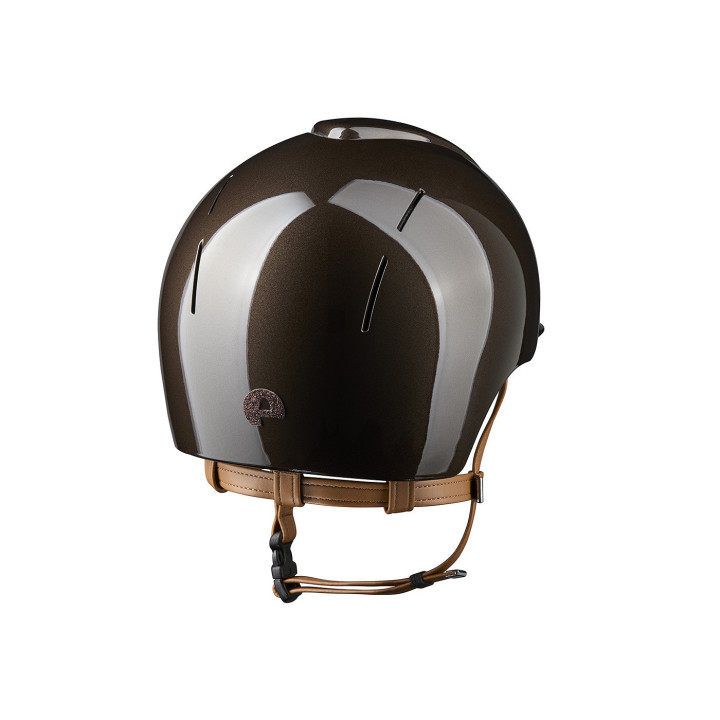 KEP NOVA Metal Polish Star Beige pasek podbródkowy