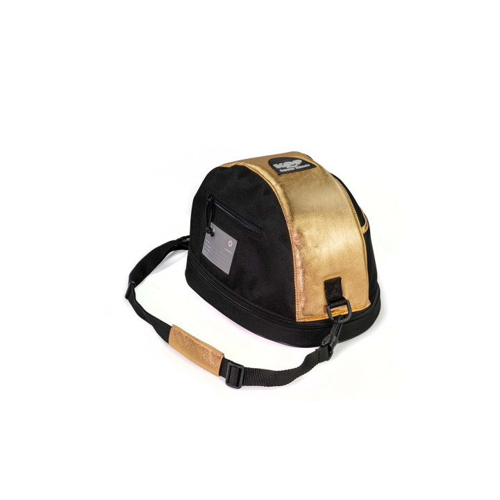 KEP Helmet KEPBAG with beige leather parts