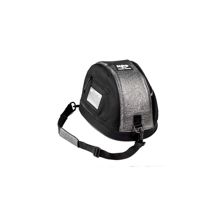 KEP Helmet KEPBAG with silver glitter leather parts