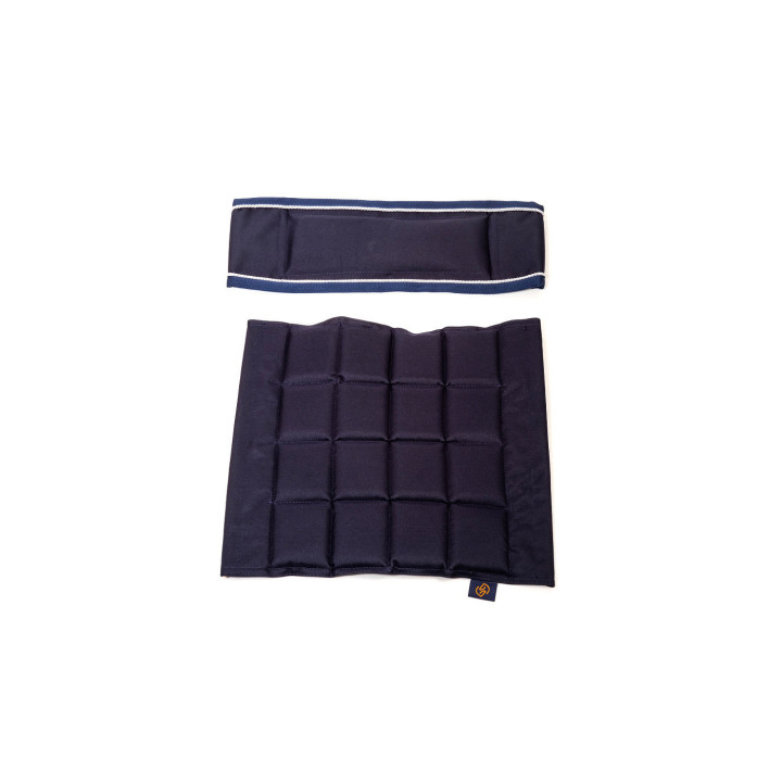 One Seat and Back w/two velcro