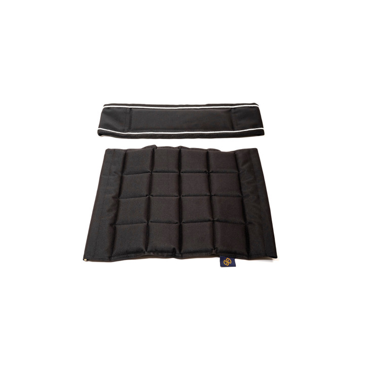 One Seat and Back w/two velcro