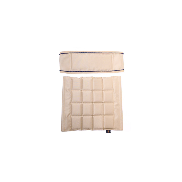 One Seat and Back w/two velcro