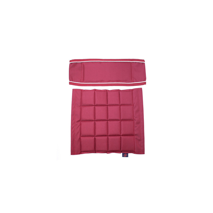 One Seat and Back w/two velcro