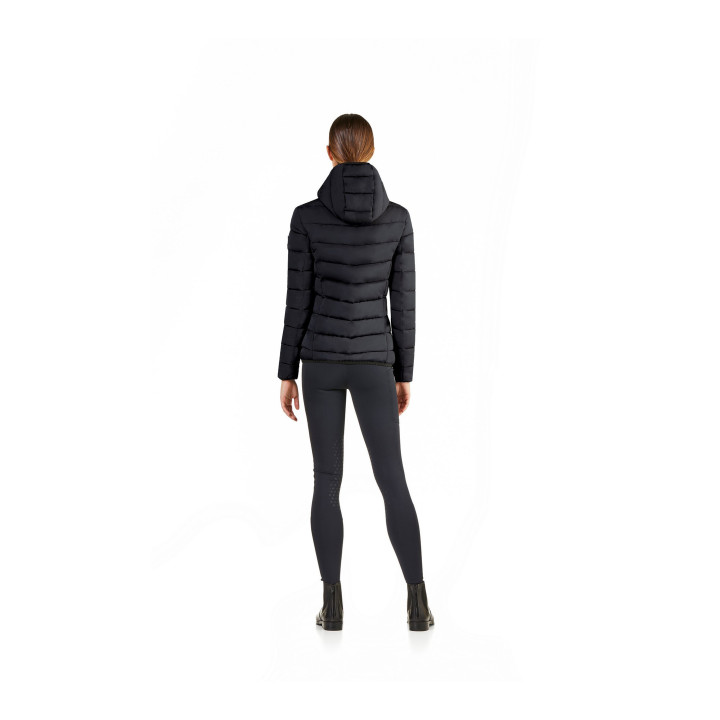 Short Padded Jacket Febe with Hood