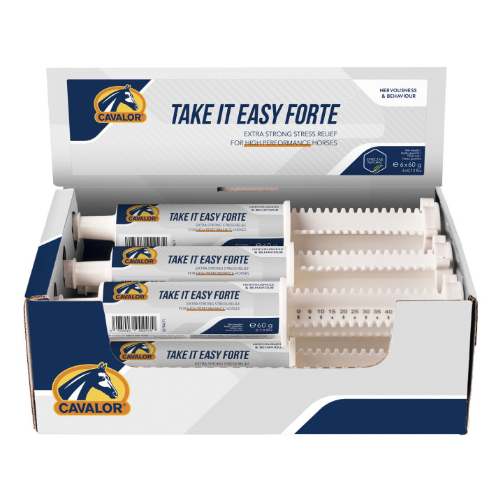 cavalor Take it easy forte 60g , 6 syringes