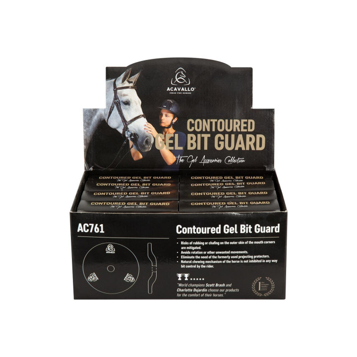 Acavallo Bit Guards Contoured
